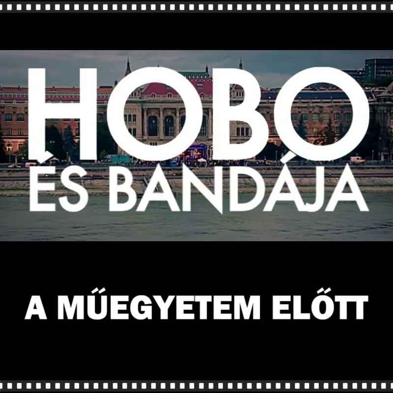2014 – Hobo és bandája a Műegyetem előtt